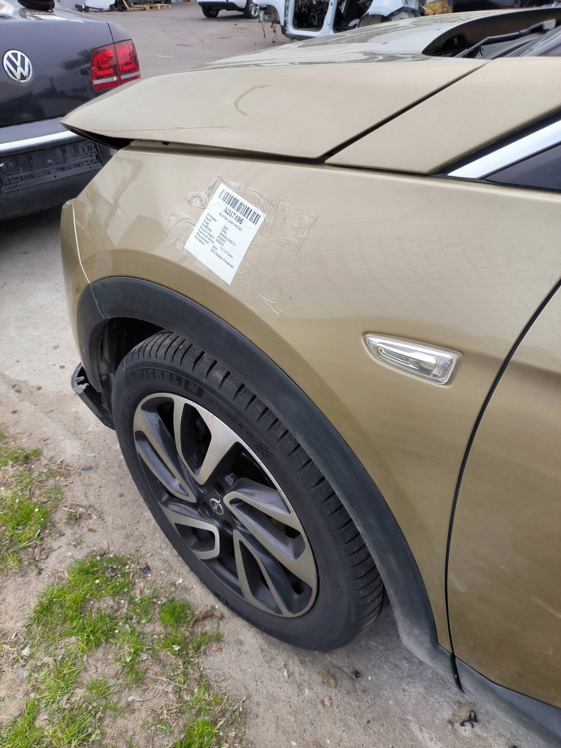 parafango sinistra Anteriore G80 (GOLDEN SUNSTONE) OPEL GRANDLAND X e
