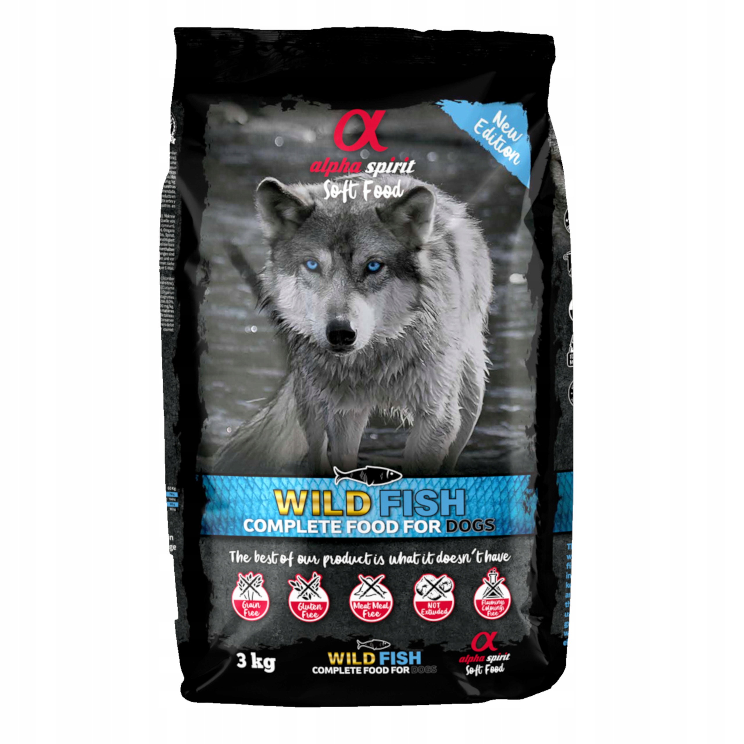 ALPHA SPIRIT WILD FISH KARMA P&Oacute;ŁMOKRA DLA PSA 3KG