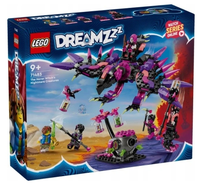 Lego 71483 DREAMZzz Stwory Z Nočních Můr Nikdy Neznáme