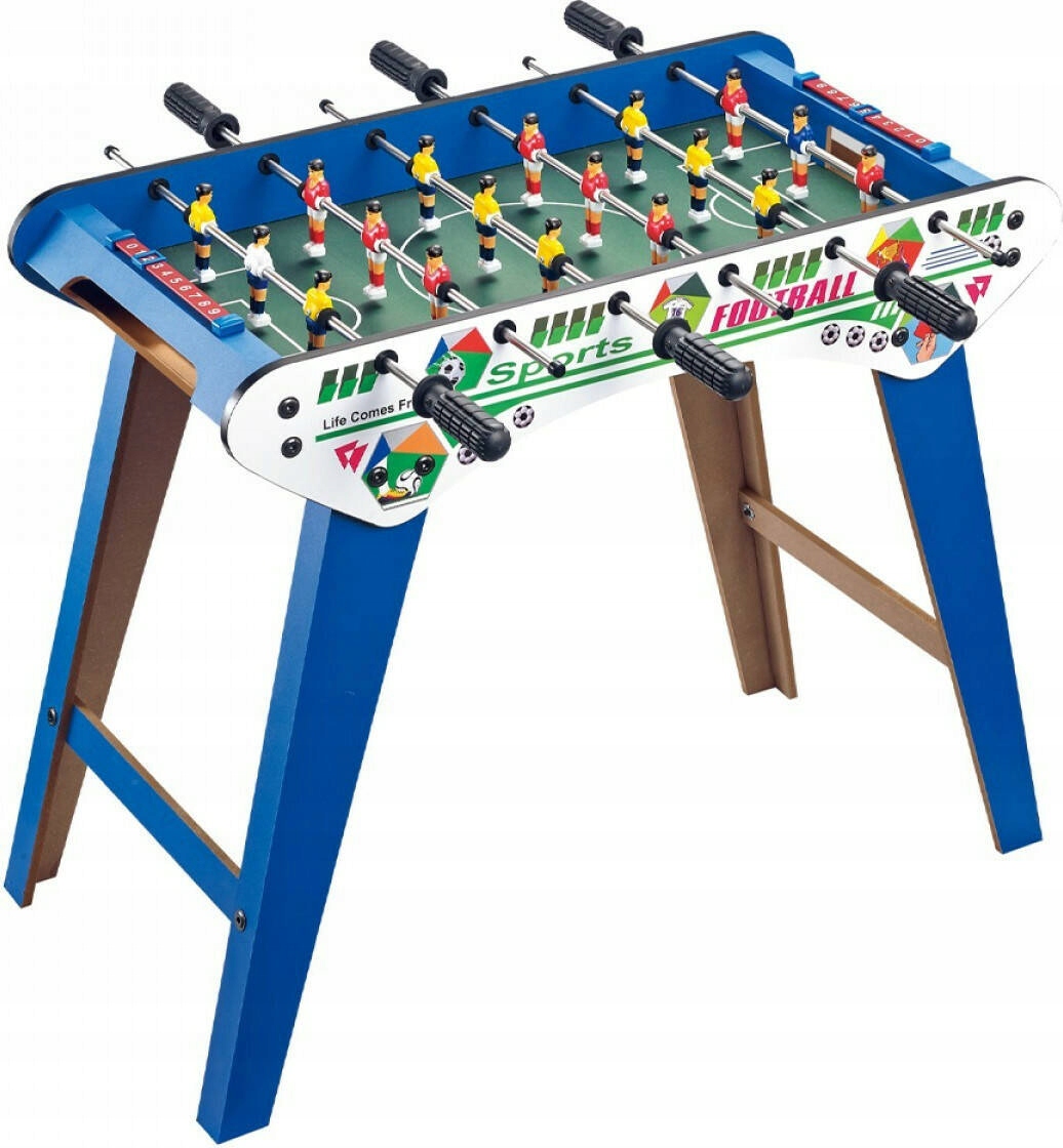 PIŁKARZYKI DUŻY STÓŁ DREWNIANY DO GRY ZESTAW GRA ZRĘCZNOŚCIOWA PIŁKA NOŻNA Marka inna