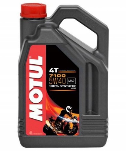 Motorový olej 4 Litre syntetický Motul 7100 4T 5w40 číslo 104087