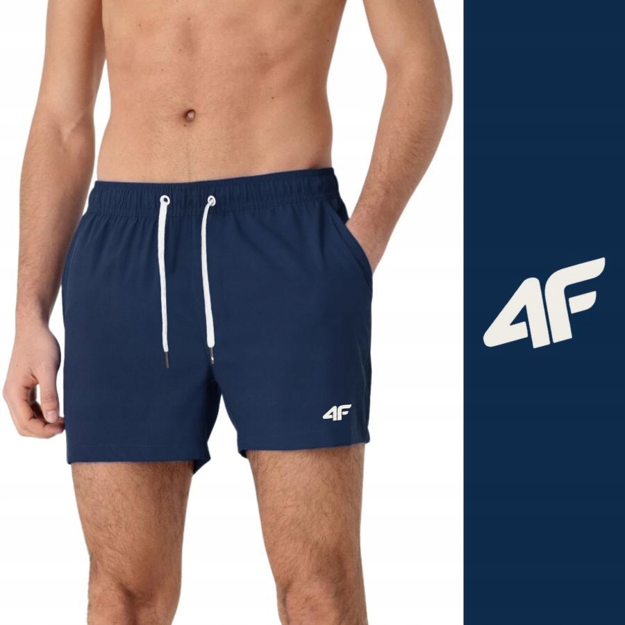 SPODENKI MĘSKIE 4F SZORTY KĄPIELÓWKI SPORTOWE NA BASEN PLAŻOWE