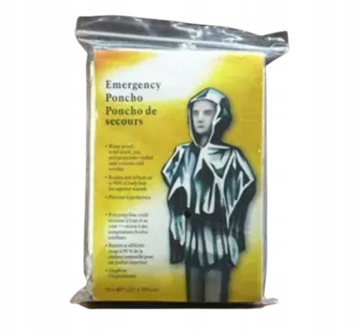 

Ponczo termiczne Emergency Poncho termiczny