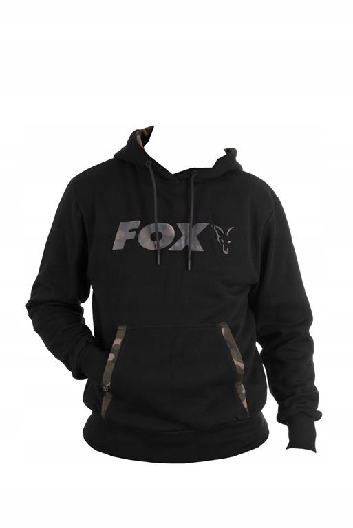 Fox Bluza z Kapturem Black Camo S