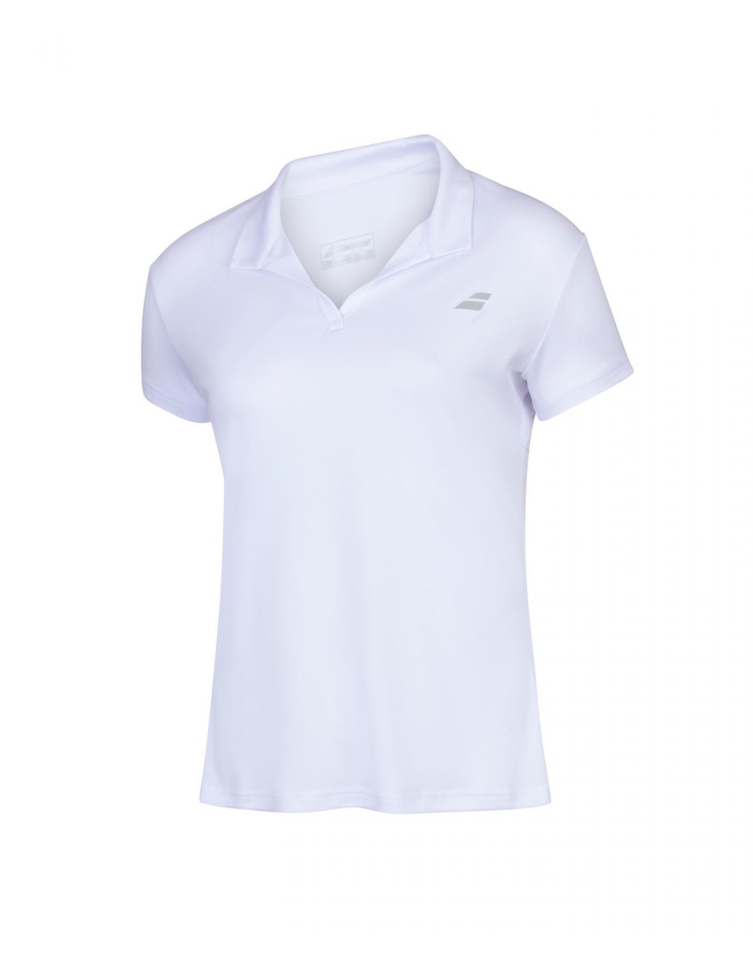 KOSZULKA BABOLAT PLAY POLO WOMEN WHITE M