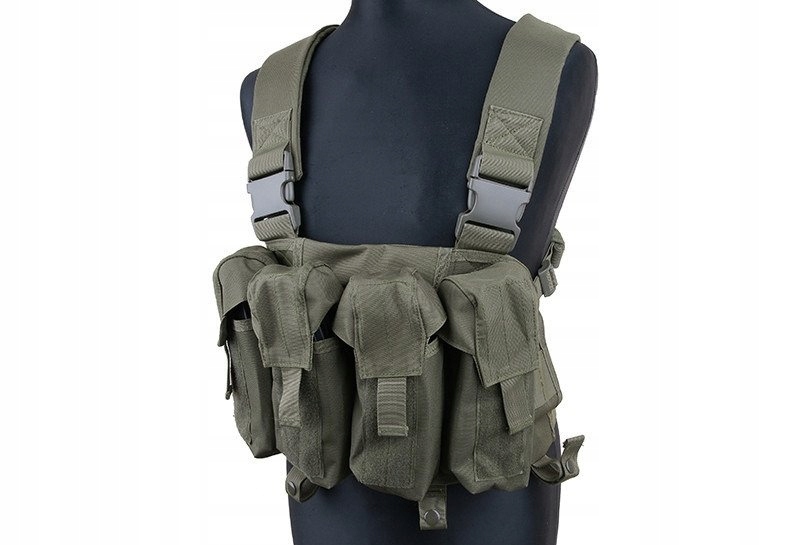 Kamizelka typu Chest Rig - zielony OD