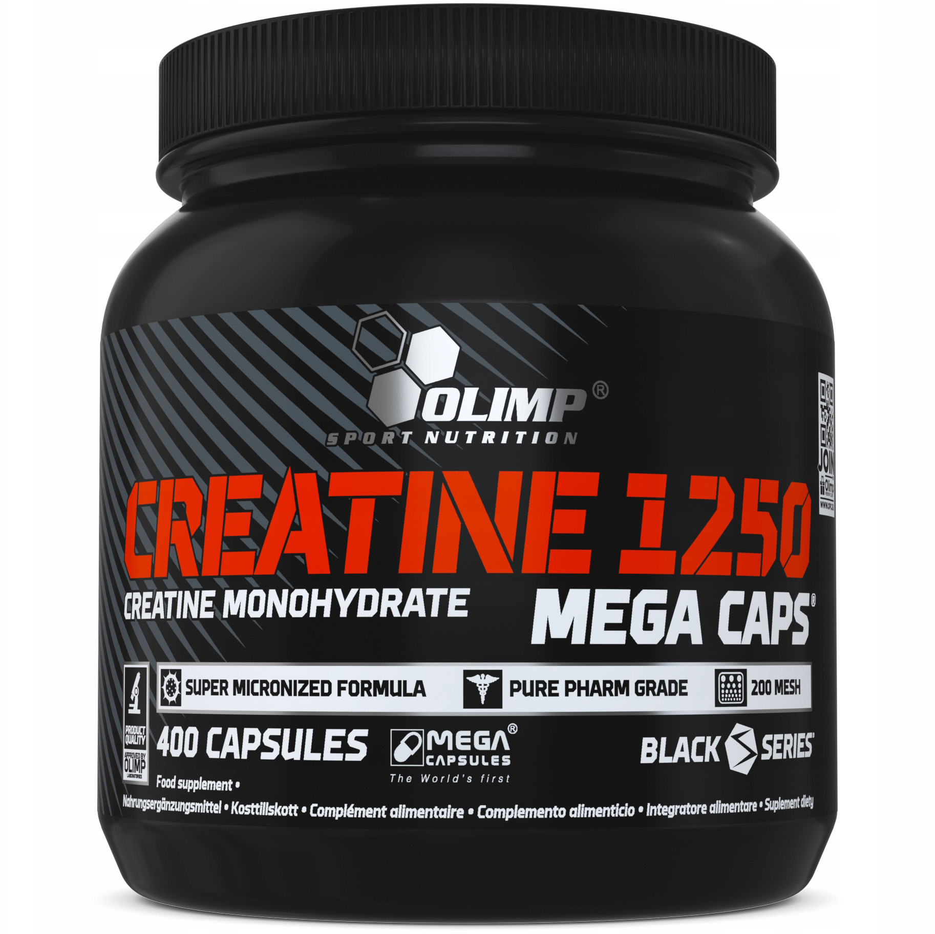 Olimp Creatine MC 400kap Kreatin Monohydrát