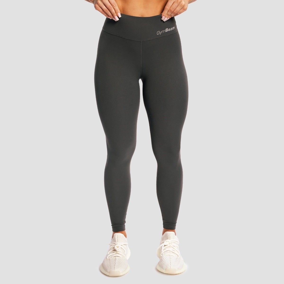GymBeam Damskie legginsy Beat Charcoal Xs