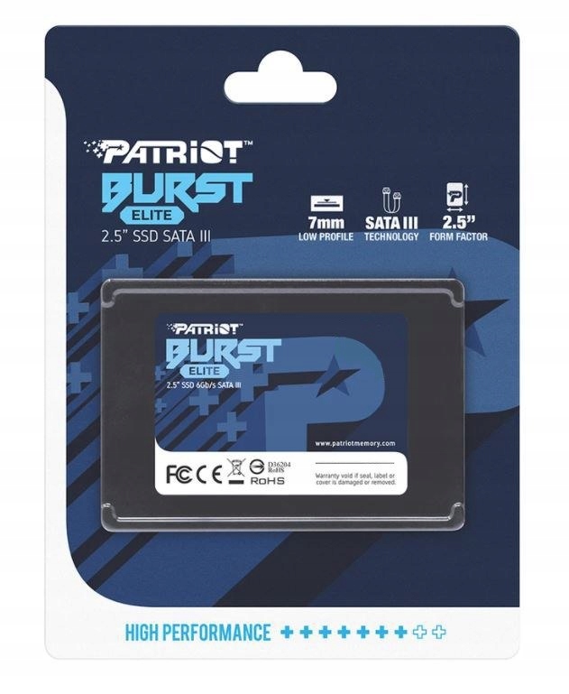 Dysk Ssd Patriot Burst Elite 480GB Sata 3 2.5INCH