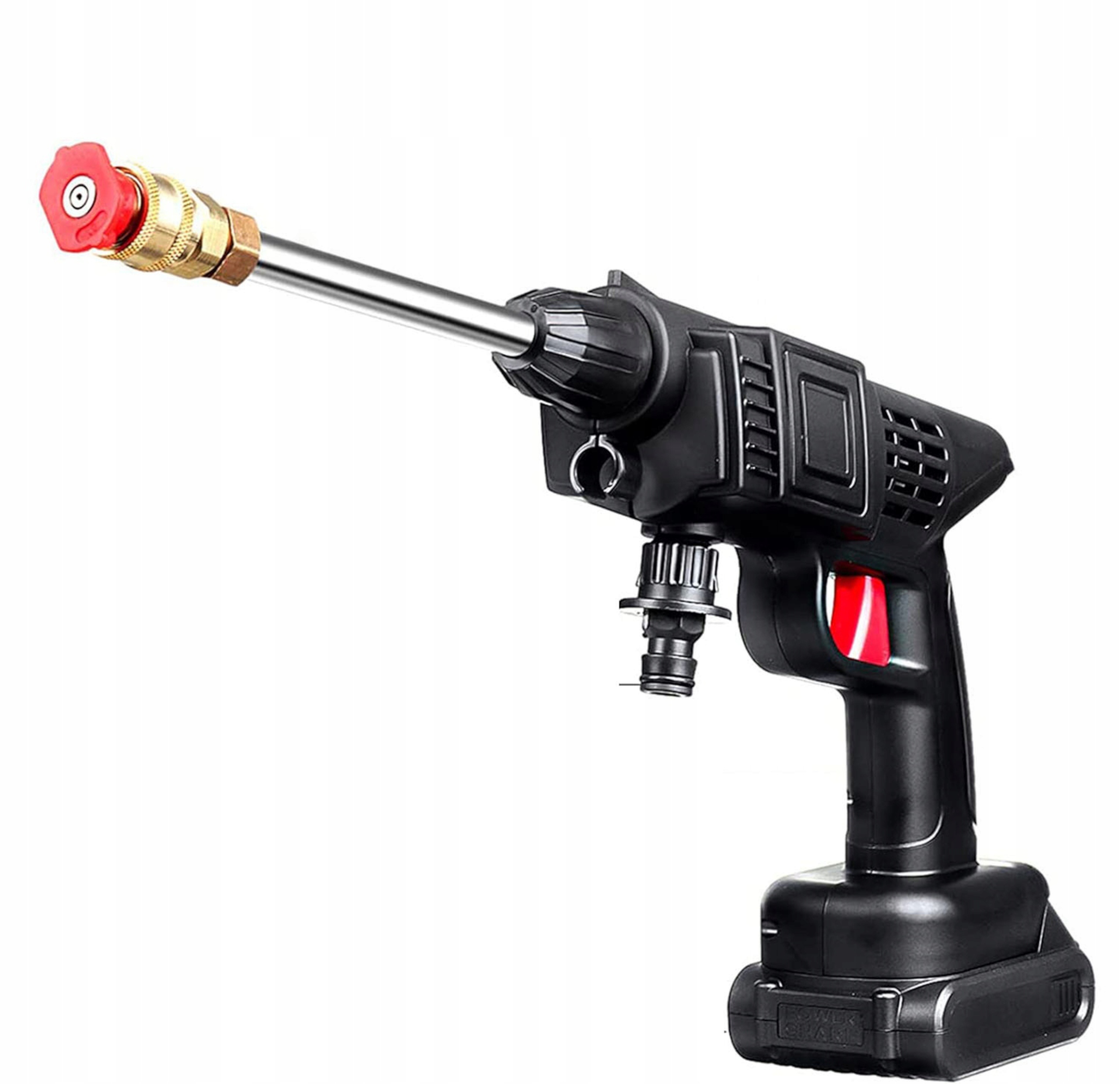 MYJKA CIŚNIENIOWA AKUMULATOROWA OGRODOWA ZESTAW DO MYCIA OKIEN KOSTKI POWER Model 60 bar 800 W