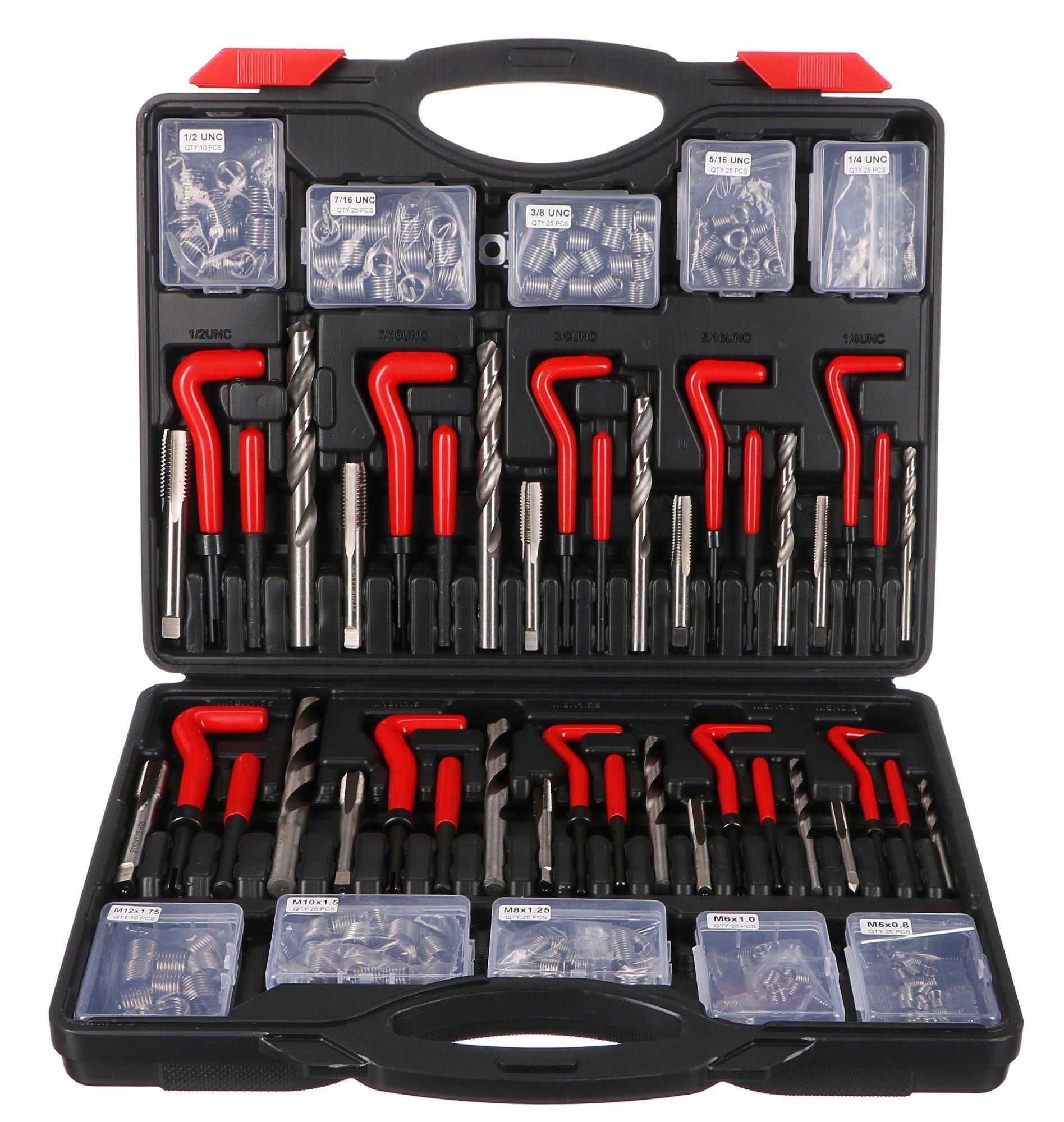 Súprava na opravu závitov Mechanic Thread Set 261, M5 M12, 1/4UNC-1/2UNC,