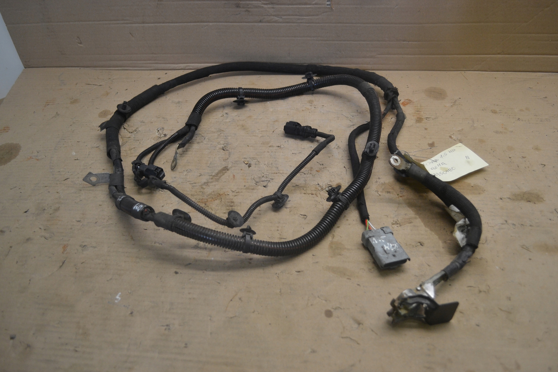 PEUGEOT CITROEN OPEL terminal plus bundle wiring 9819950480
