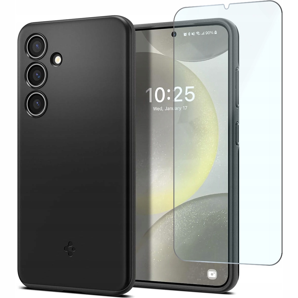Etui Spigen do Galaxy S24, mocne, ochronne, stylowe, case szkło hartowane