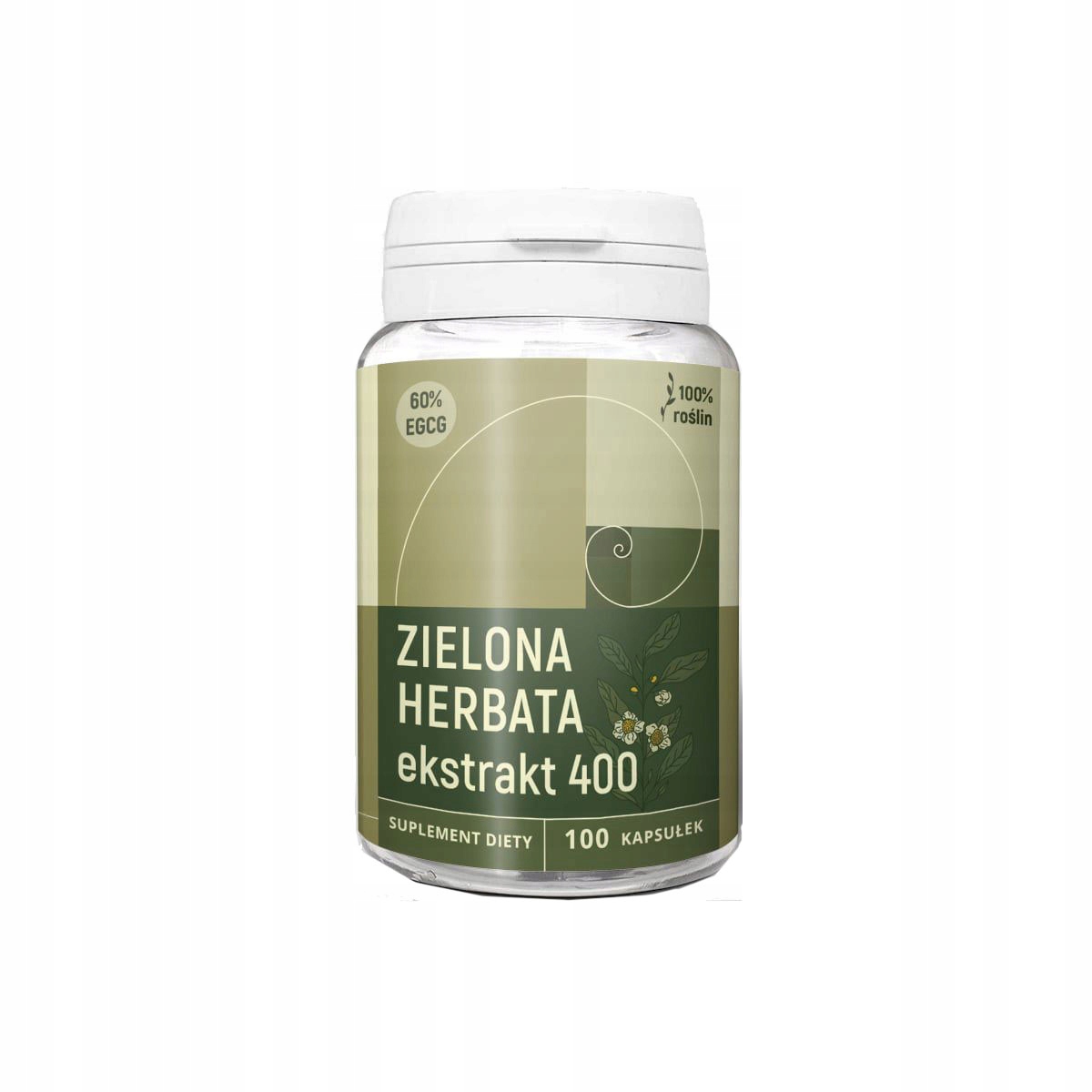 

Zielona herbata ekstrakt 100 kapsułek 400mg Nanga
