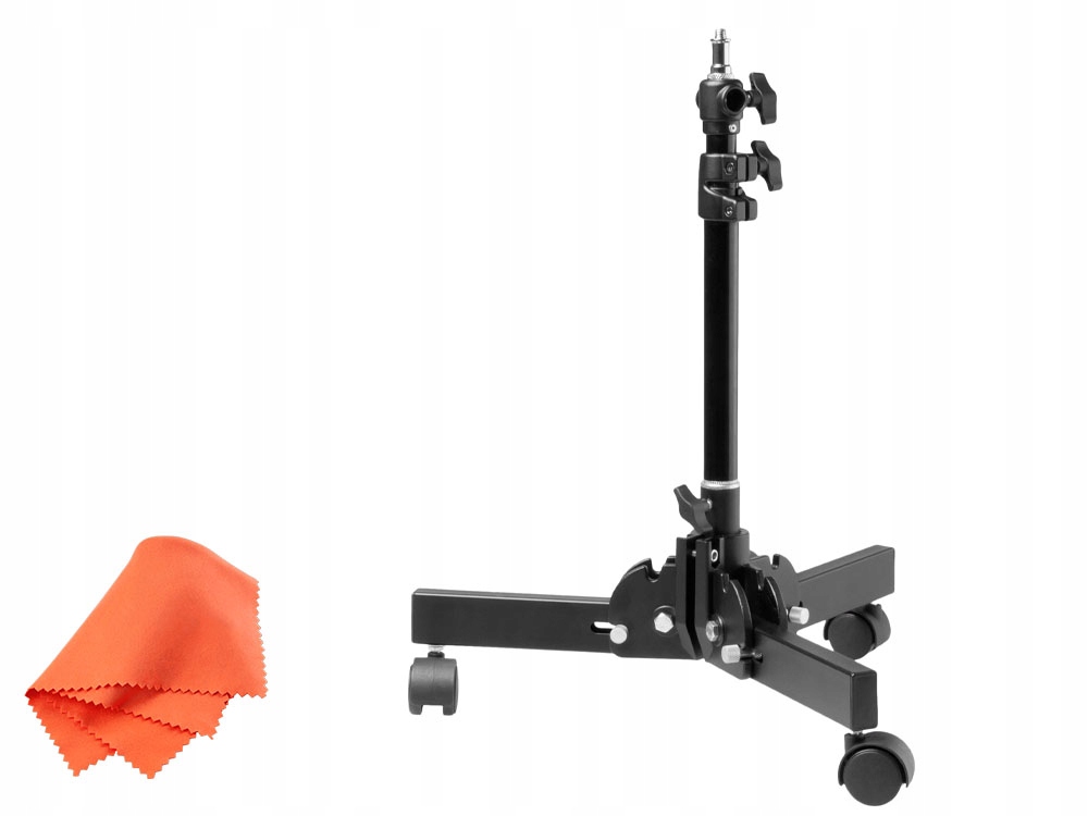 Osvětlovací stativ na kolečkách Jinbei 45-72 cm, mobilní tripod pro foto lampu