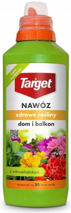

Target Nawóz do kwiatów płynny Zdrowe Rośliny 1L
