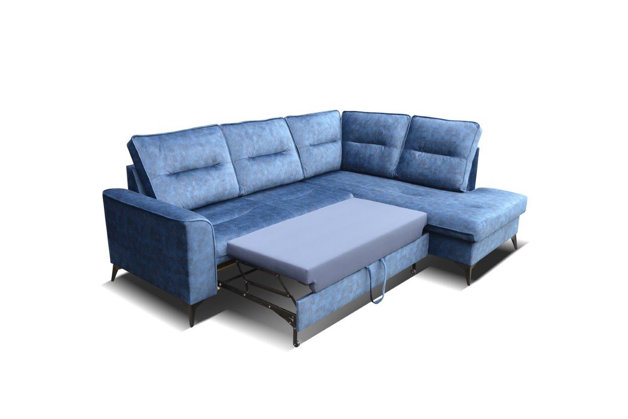 Narożnik rozkładany KAMA KANAPA narożna 260/200 Wysokość mebla 107 cm