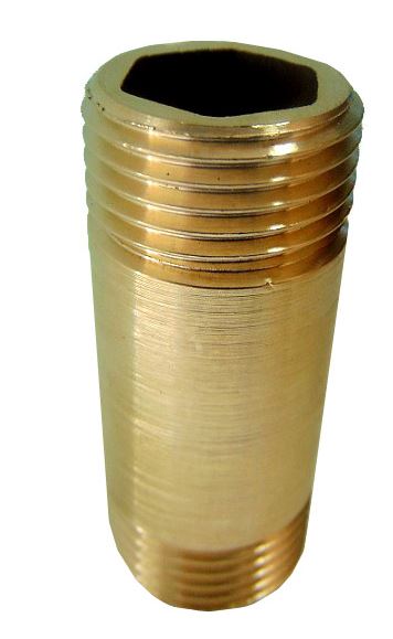 

Rurka mosiężna dwustronny gwint 1/2" 10cm 794
