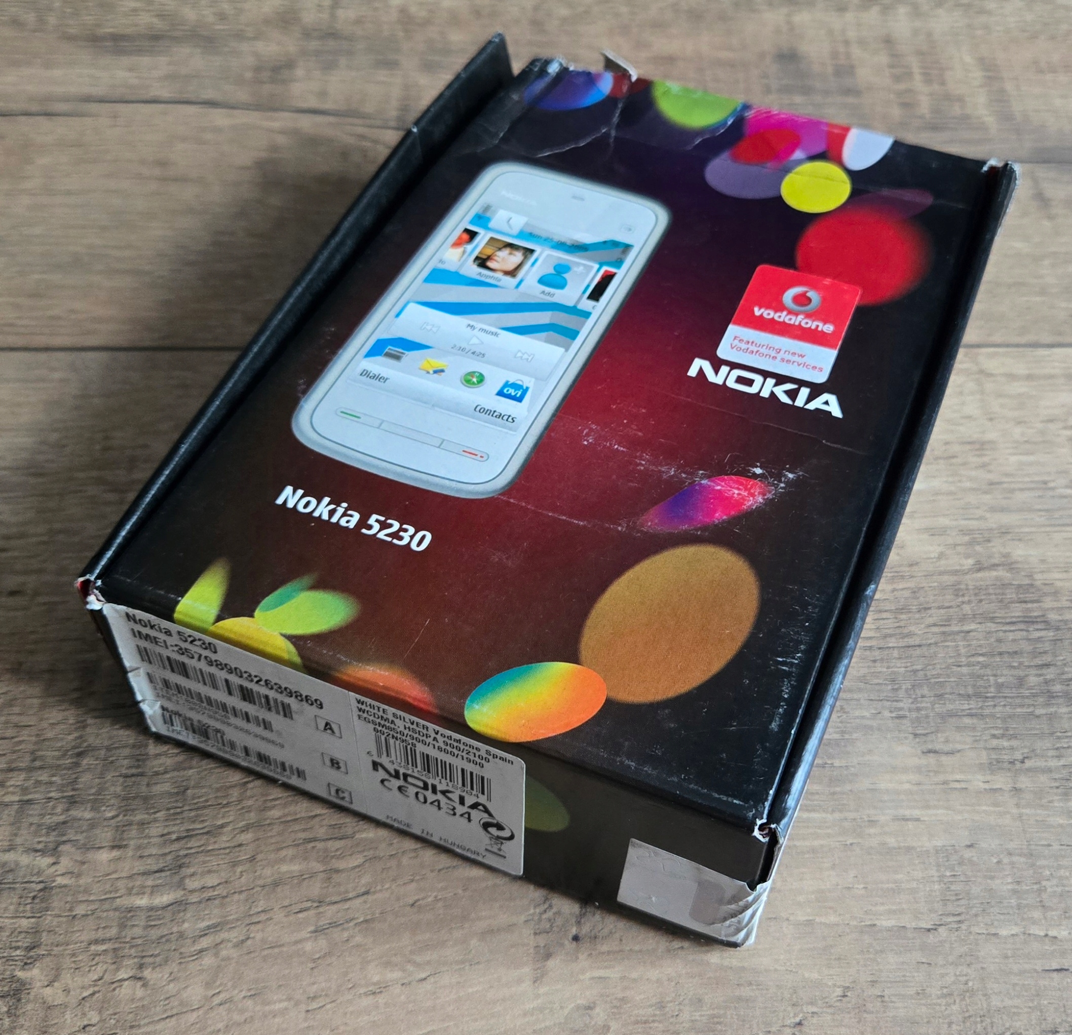 Nokia 5230 White Nowa Plomba Komplet Unikat Sim Lock