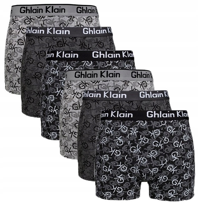 

6x Bokserki Męskie Bawełniane 3XL