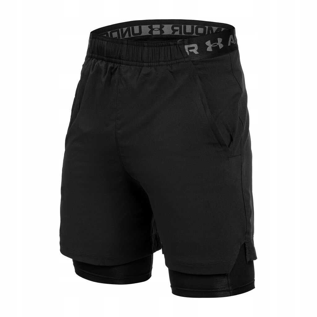 Kraťasy Kraťasy krátké Under Armour 2-in-1 Vanish Woven Black/Pitch Gray S