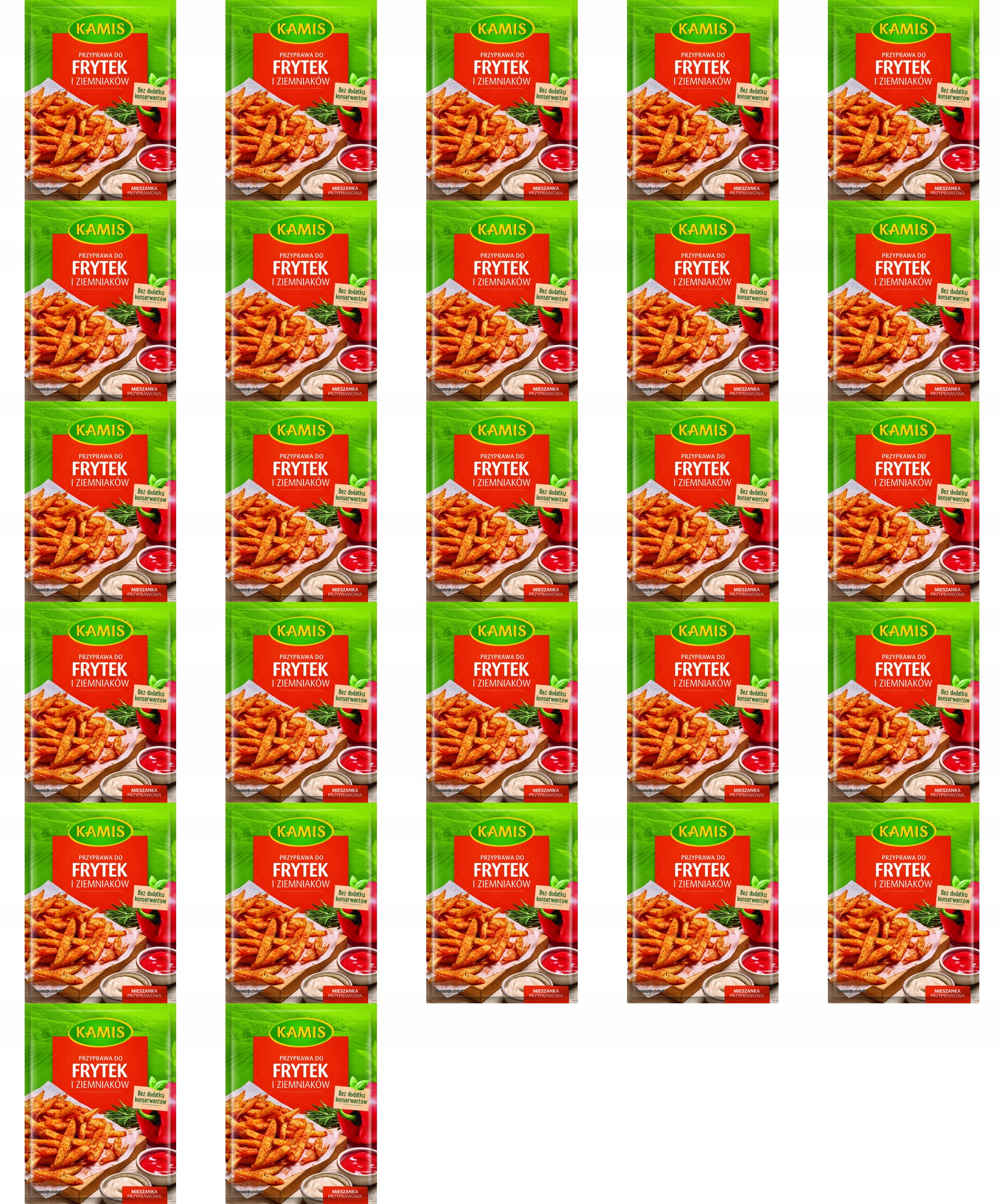 27x 20g Kamis Przyprawa do Frytek i Ziemniaków Karton