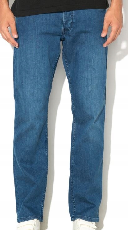 Guess spodnie M72AR1 D2H70 Chill niebieski 36/32