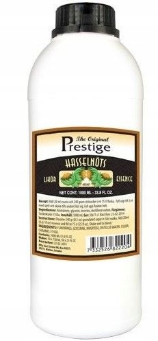 Zaprawka esencja Prestige Orzech Laskowy orzechówka 1L 1000ml