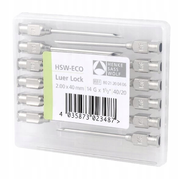 

Igła Hsw-eco 1,6x40mm 12 szt. 8021160406