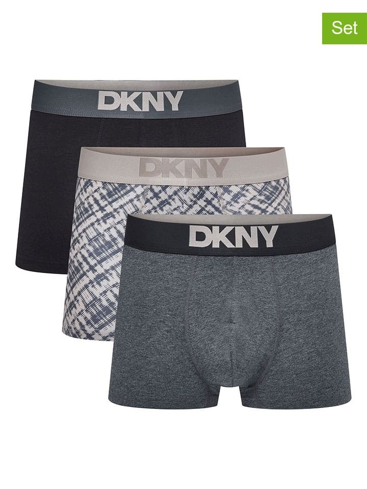 Pánské boxerky slipy Dkny vel. M 3 kusy bavlna