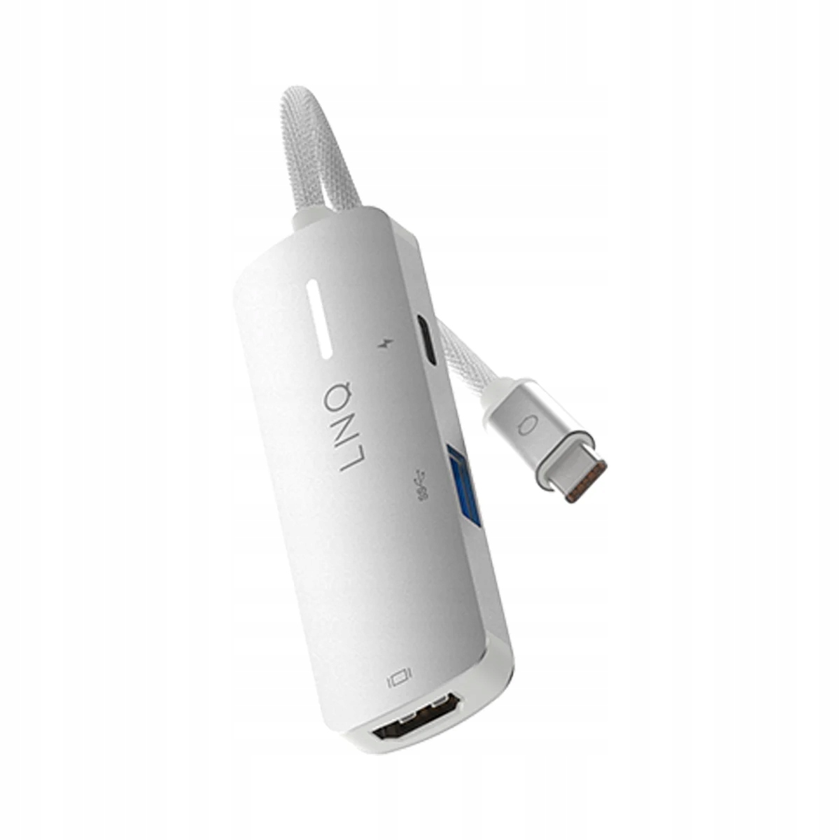 Linq Hub 3in1 Pro Usb-c Multiport Srebrny