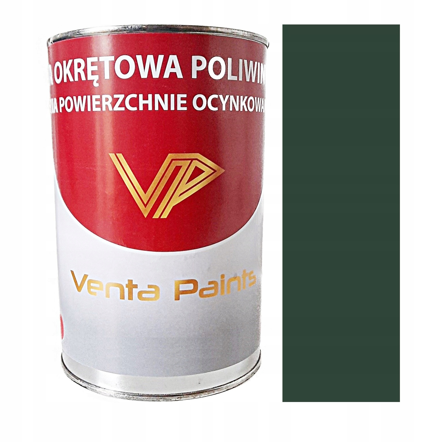 

Farba Okrętowa Antykorozyjna Dach Ocynk RAL6005 1L