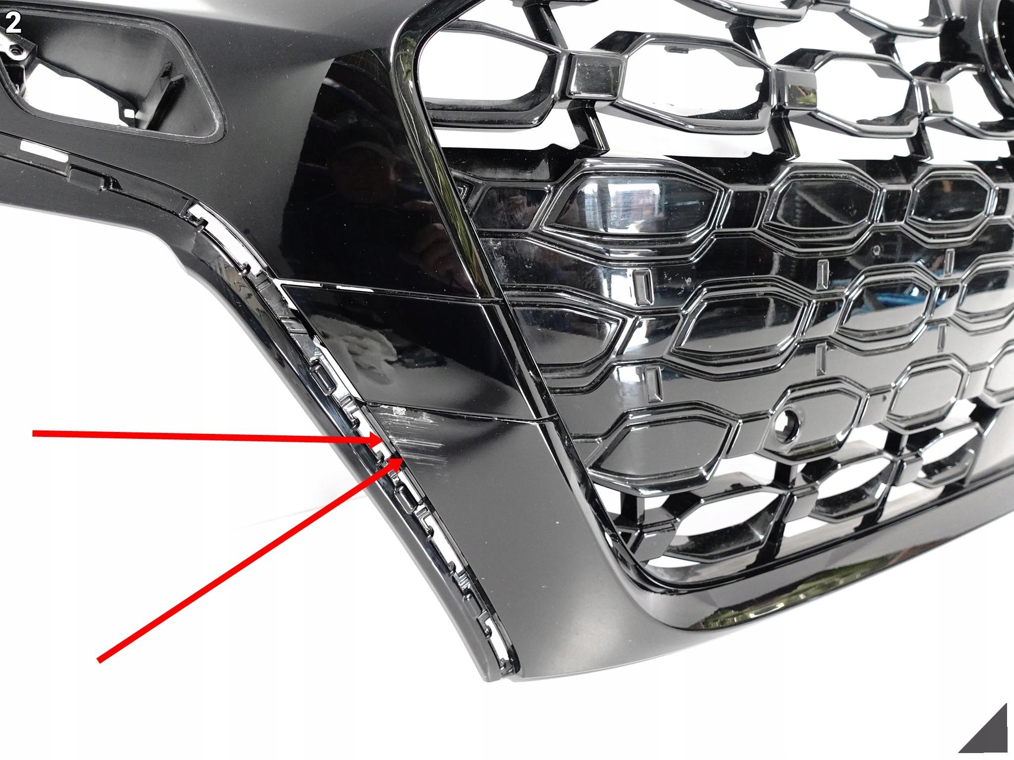 AUDI RS3 8Y0 20- bumper frame support grill grille front 8Y0853651H