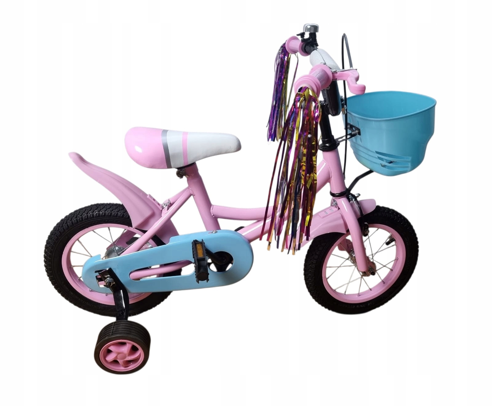 Rowerek Dla Dziewczynki Dziecięcy Różowy 12 Cali Rower Dla Dziecka