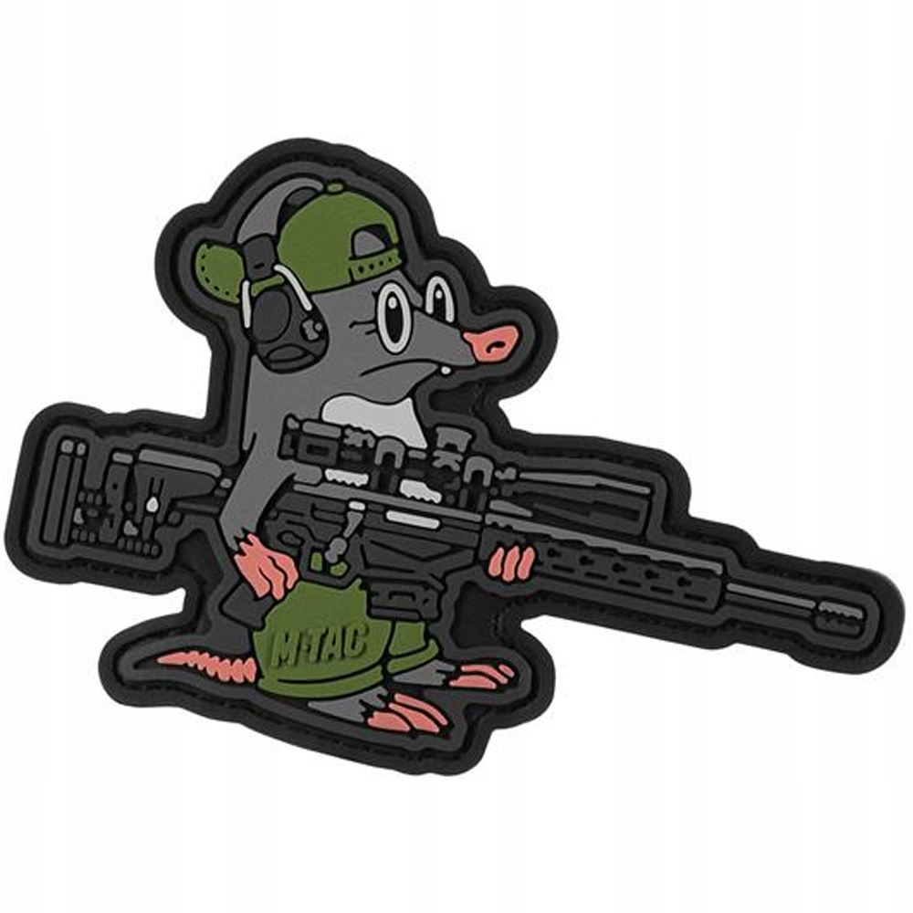 Naszywka rzep M-Tac kret snajper Pvc morale patch