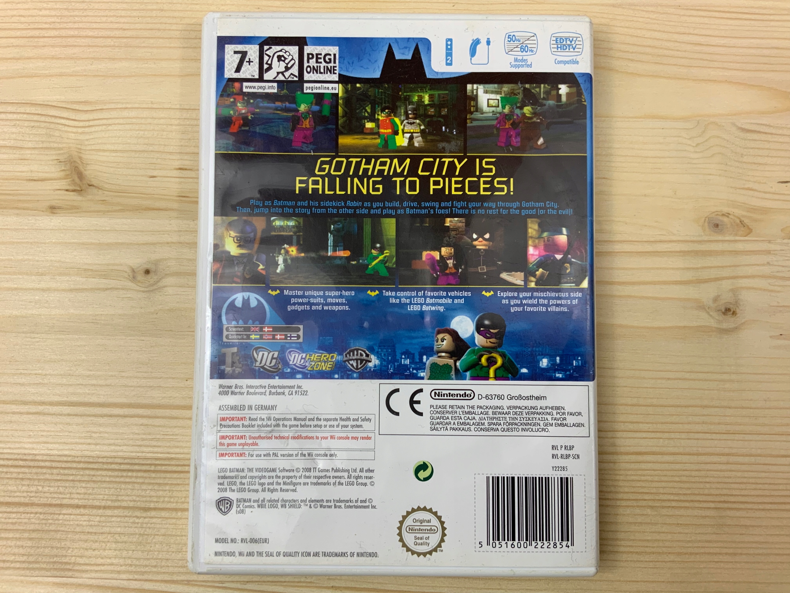 LEGO BATMAN 1 płyta bdb NINTENDO WII Wydawca inna