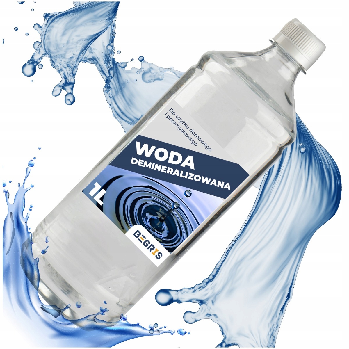 WODA DESTYLOWANA DEMINERALIZOWANA 1L WYSOKA JAKOŚĆ Numer katalogowy producenta 3570