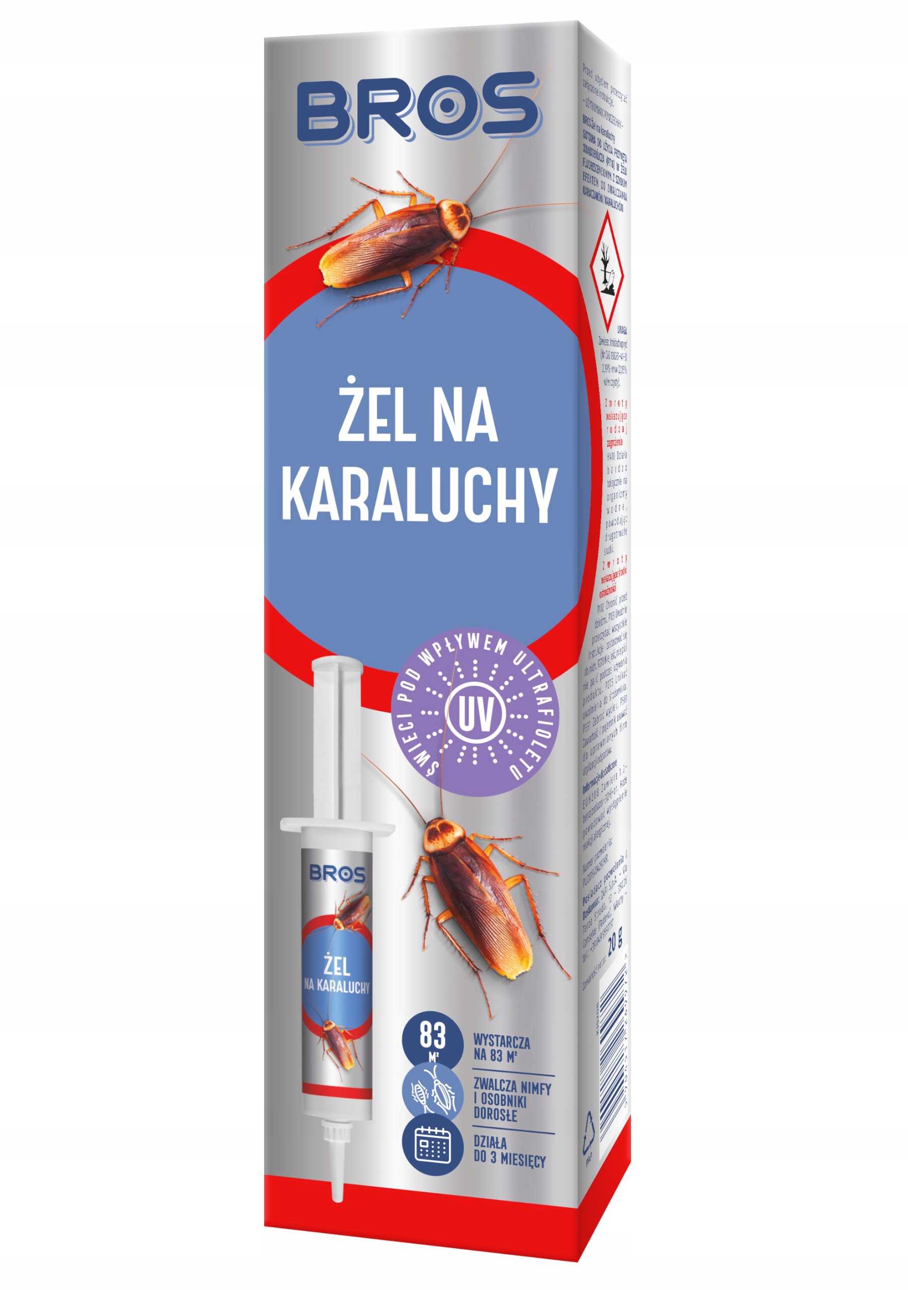 BROS ŻEL na KARALUCHY KARACZANY 20g