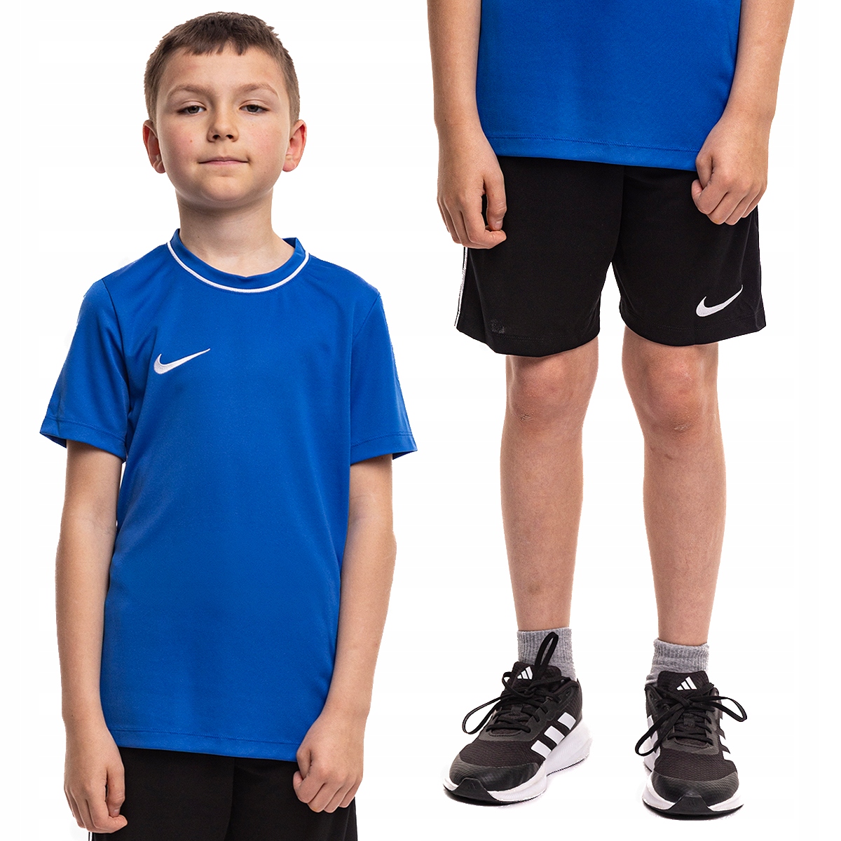 Dětský kostým Nike Dri-FIT Set Tričko Kraťasy Park 26 vel. M