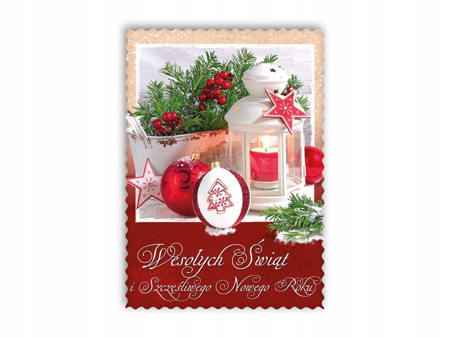 POCZTÓWKA KARTKA Boże Narodzenie ŚWIĘTA 1 SZTUKA
