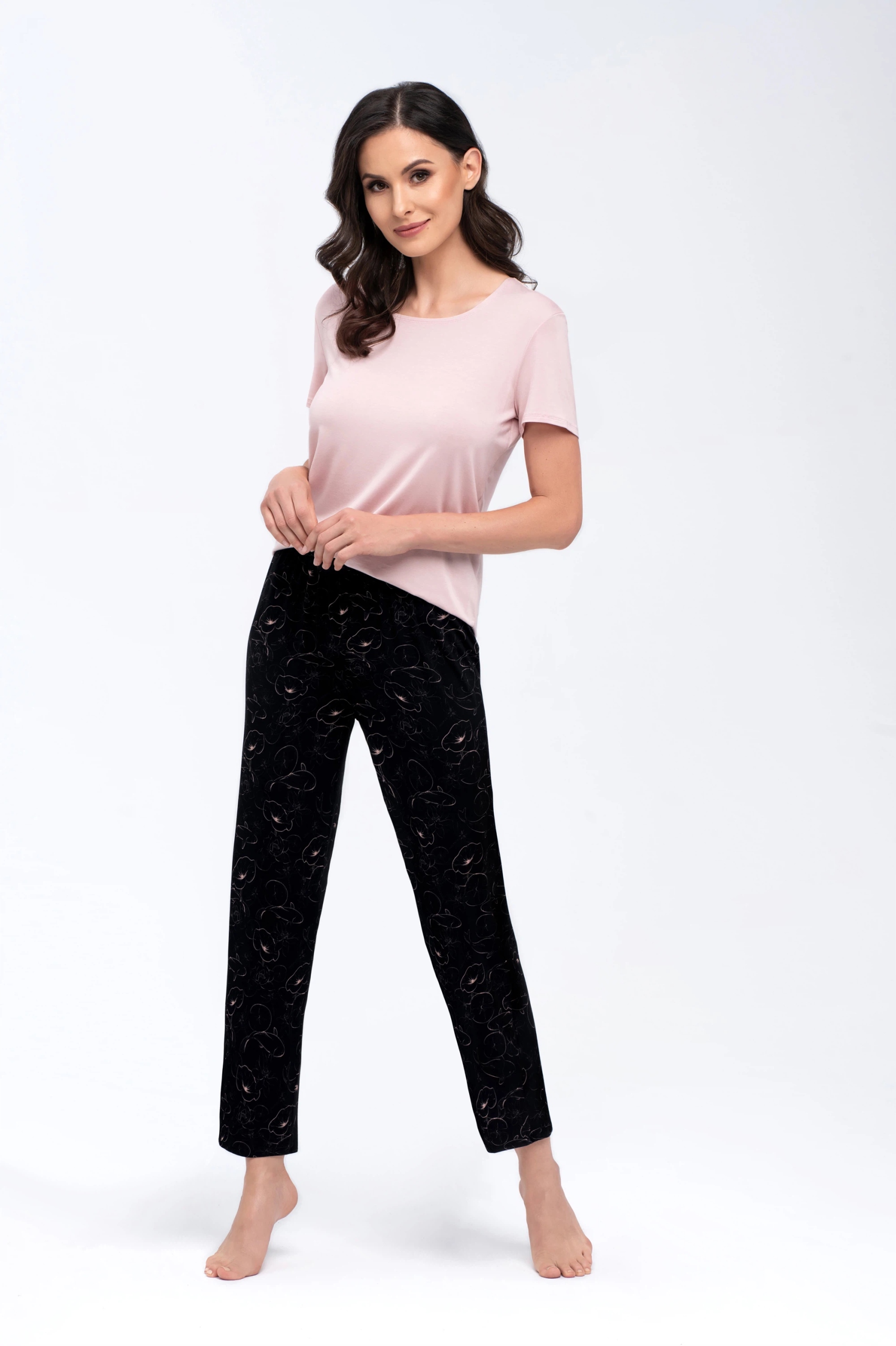 Babella Pyžamo Koi Béžovo-černé Béžovo-černé, L