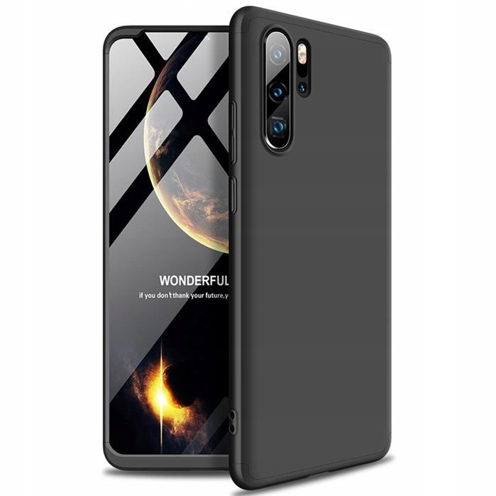 

Etui Czarne Silikon Case do Huawei P30 Pro