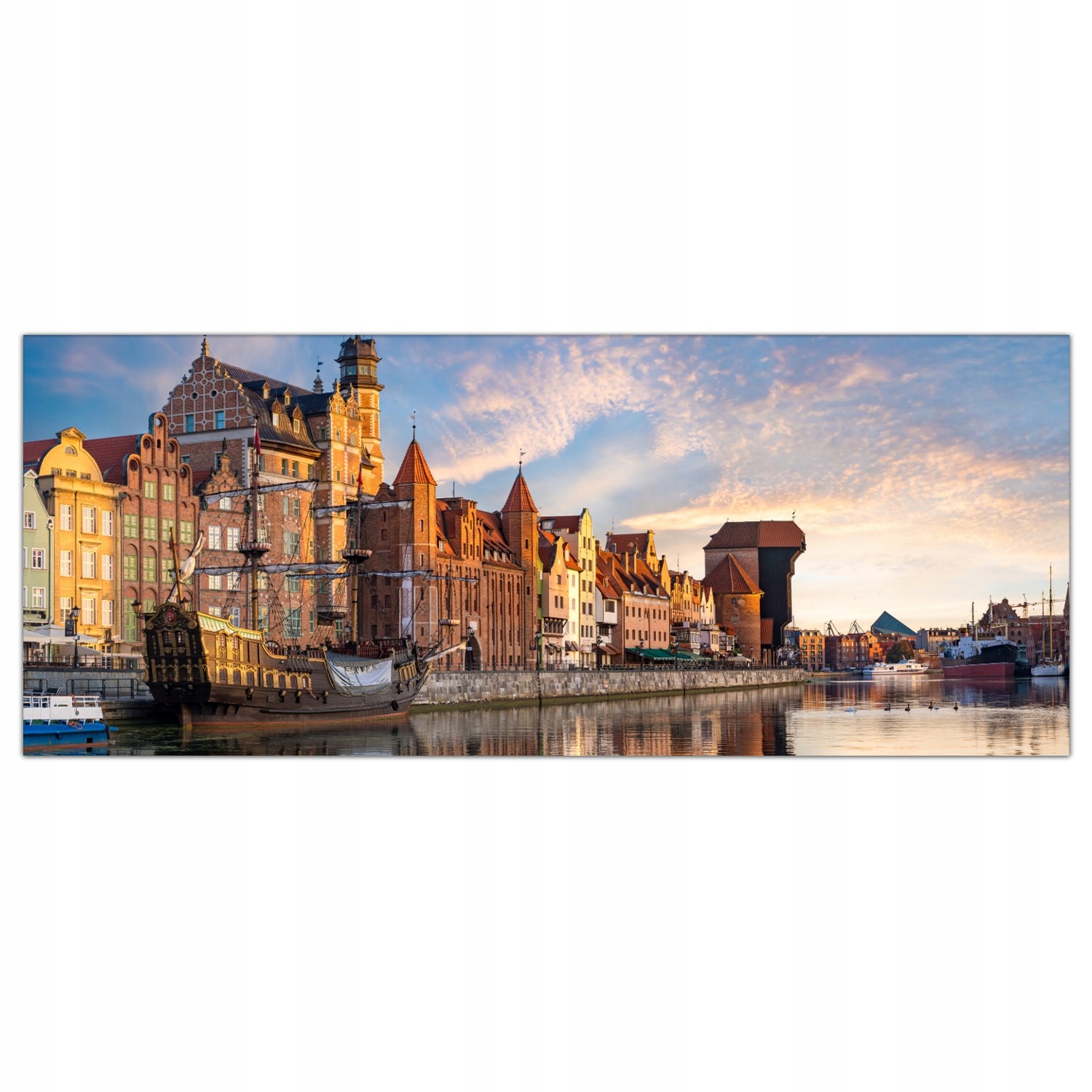 

Obraz na szkle Foto Gdańsk Miasto Polska 125x50
