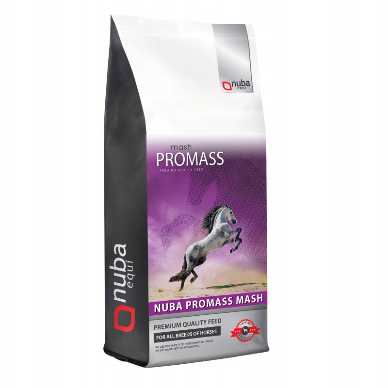 Nuba ProMass Mash mesz niskoskrobiowy bezcukrowy konie wrzodowe 15kg