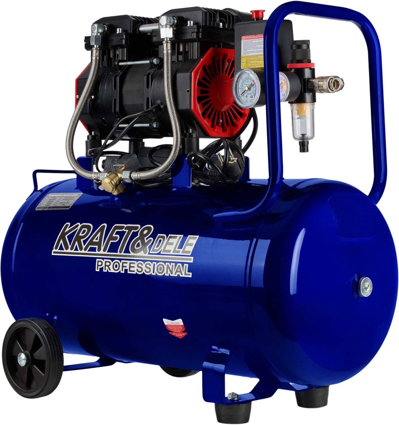 Bezolejový Kompresor 50L 1500W 290L/min KD4052
