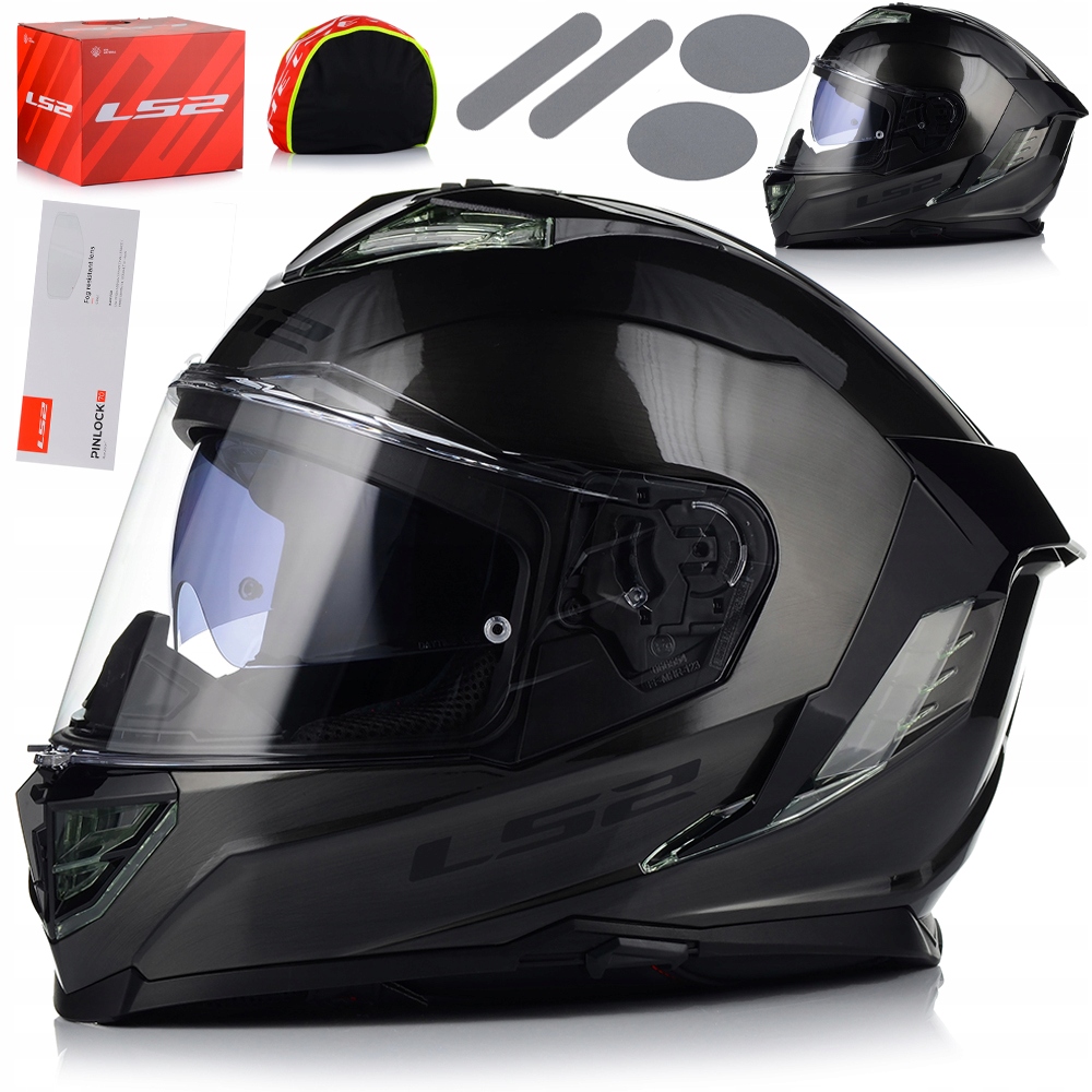 Motocyklová Prilba LS2 FF818 Storm III Džínsovina Titanium Pinlock Blenda