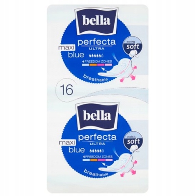 

Podpaski Bella Perfecta Ultra Maxi Blue 16 szt.