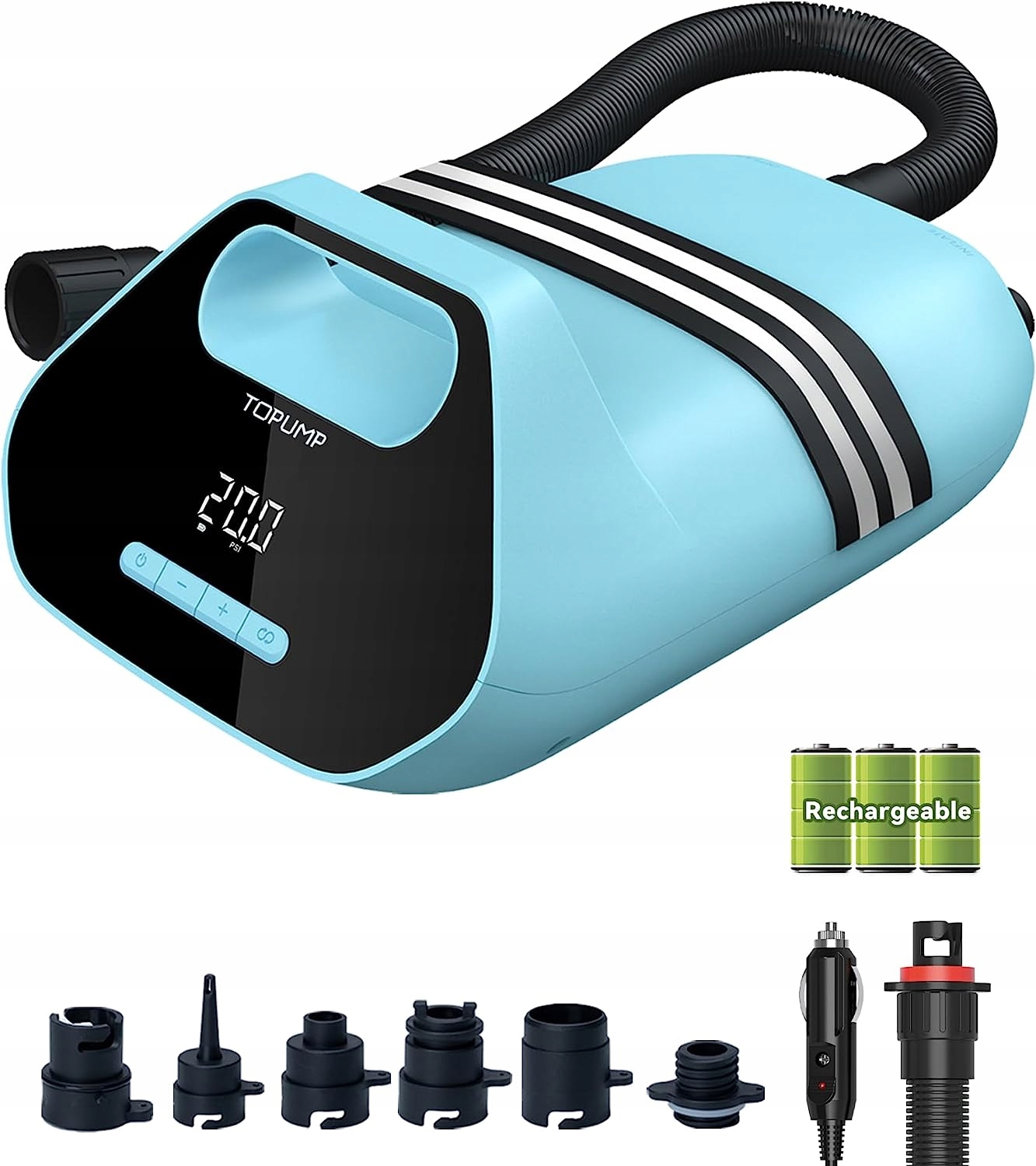 Pompa Sup Topump 7800 Mah Ładowalna Pompka Sup TPS300 20PSI Mocna Pro