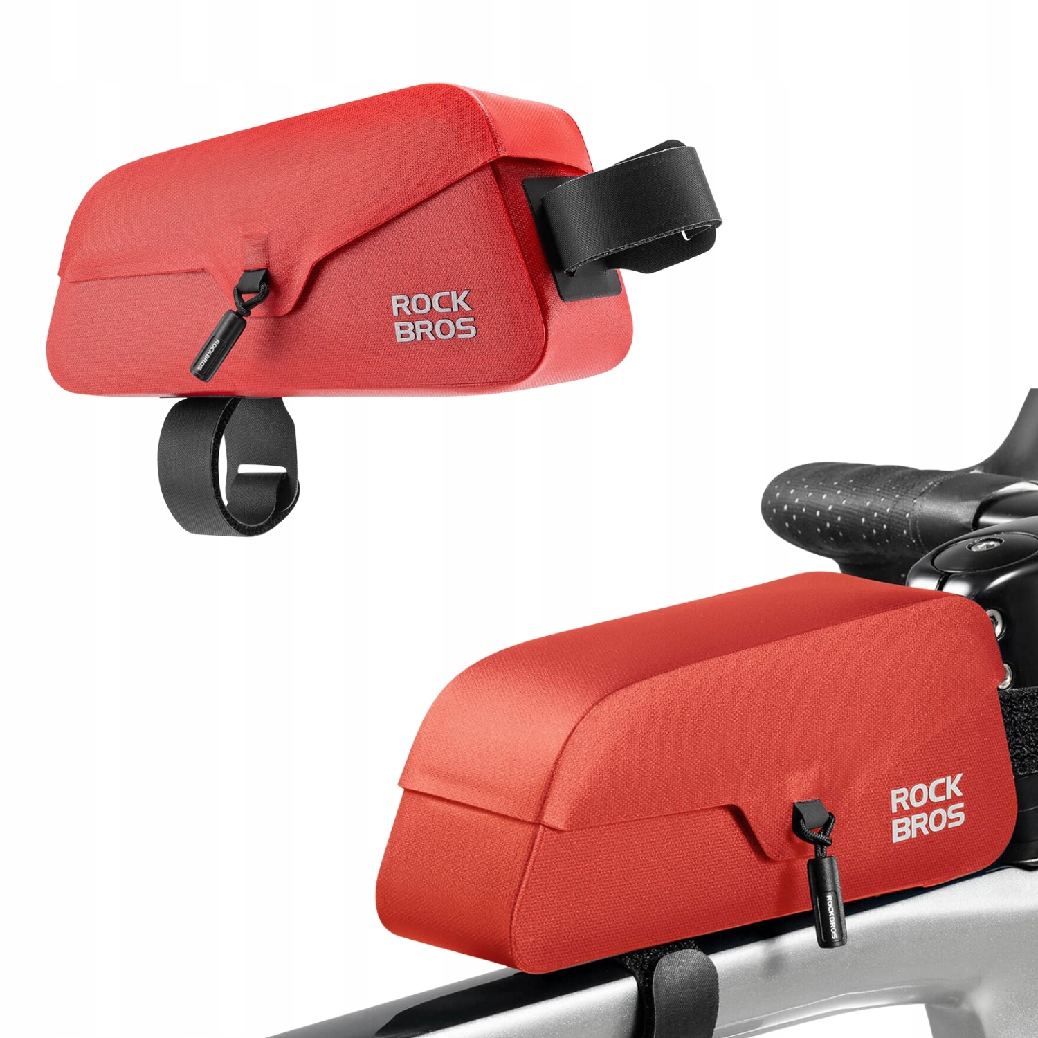 Sakwa Rowerowa Na Ramę Wodoodporna Pojemna Na Telefon Torba Mocna Rockbros