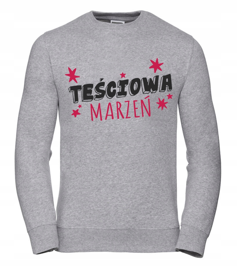 Dámská Mikina Tchyně snů, velikost L, šedá